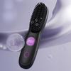 Cordless Hair Straightener Brush 3 Temperature Adjustable LED Display Mini Hair Straightening Comb USB Rechargeable Fast Heating Electric Hot Brush