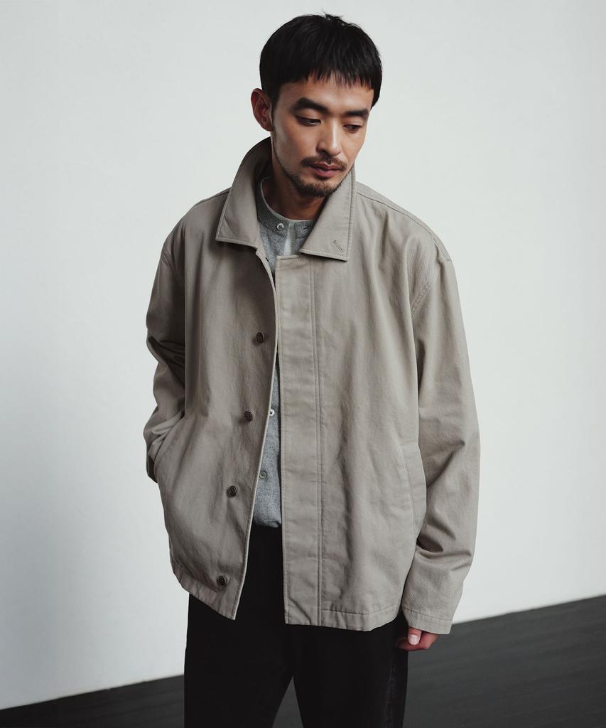BLANKROOM Dover Fade Jacket_Oyster Beige