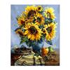 5D Diy Diamond Painting Sunflower On The Table Diamond Embroidery Cross Stitch Home Decor Handmade Gifts