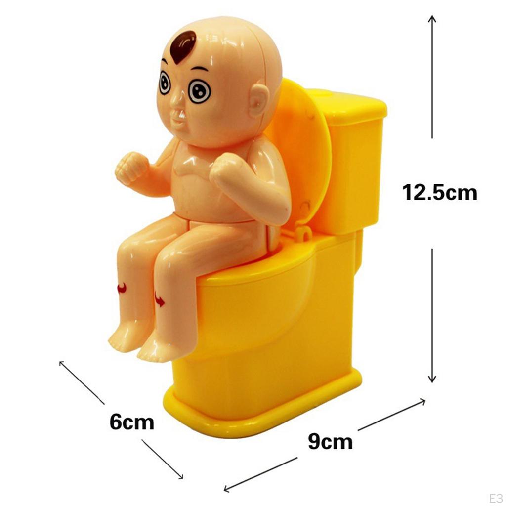 Забавная игрушка-пародия-подарочная игрушка-сквирт для писающего мальчика-детская хитрая игрушка для сидения в туалете с водой
