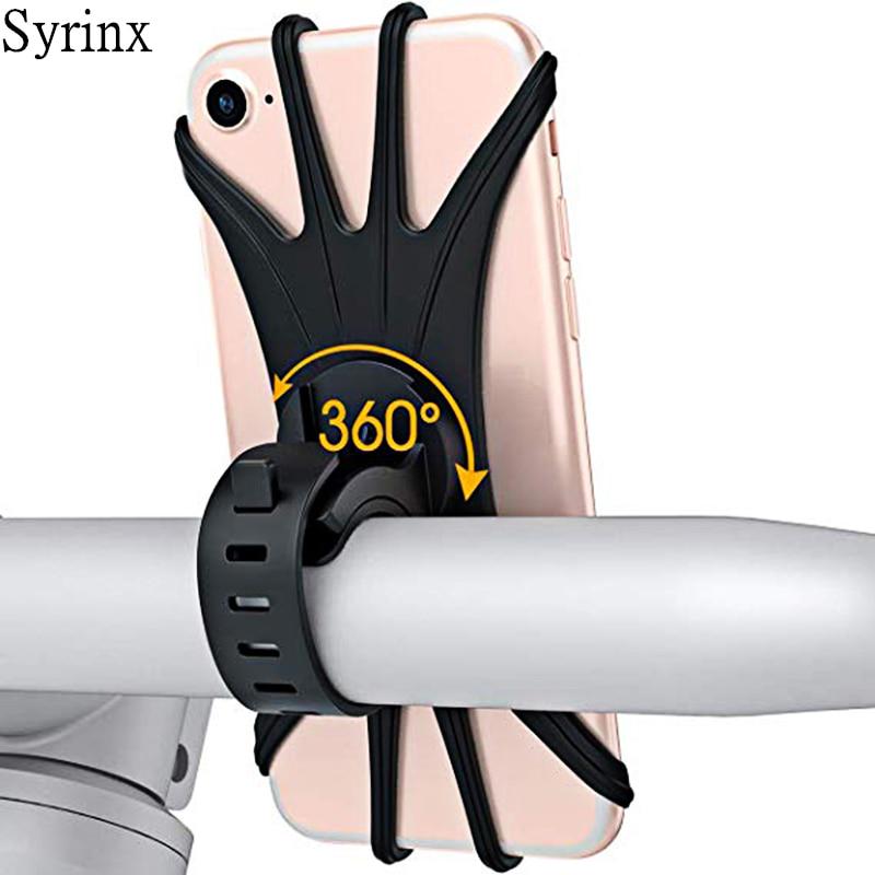 Автоматическое расширение, держатель для крепления на руль мотоцикла, велосипеда, подставка для мобильного телефона, поддержка