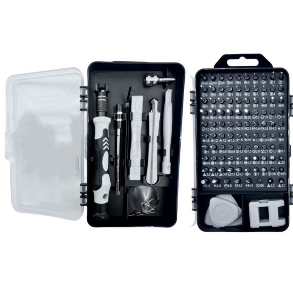 115-in-1 Upgraded Screwdriver Set Strong Magnetic High Hardness Multifunctional Demolition Tool Set with Shaped Bit
