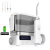 Water Flosser Thread Dental Floss Oral Irrigator with Rechargeable Battery 4 Nozzles Dental Irrigator Teeth Whitening Teeth Care