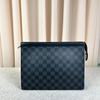 [Б/У] Pochette Voyage MM 'Черный холст Damier Graphite' - Очень хорошее состояние #1U47ZXB