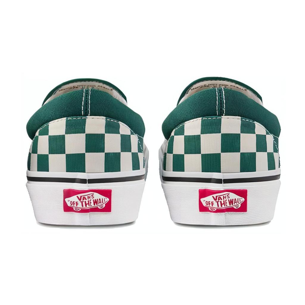Кеды-слипоны Classic Vans 'Шахматка - Зеленый' VN0A4U382NH