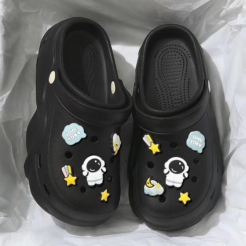 Новые летние женские Crocs 2025: Поддержка свода стопы, Толстая подошва, Внешний слой из ЭВА, Нескользящая, Мягкая подошва.