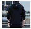 Мужская модная куртка с капюшоном 2024: Весенне-осенняя повседневная спортивная мода