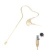 KIMAFUN HeadsetHeadworn Microphone, Single Earset with Earhook, Over-Ear Hanging Condenser Microphone, Compatible with Shure Wireless System Bodypack