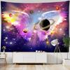 Гобелен с узором «Космические крылья фантазии» для украшения стен дома, гобелен для спальни, гостиной, гобелен