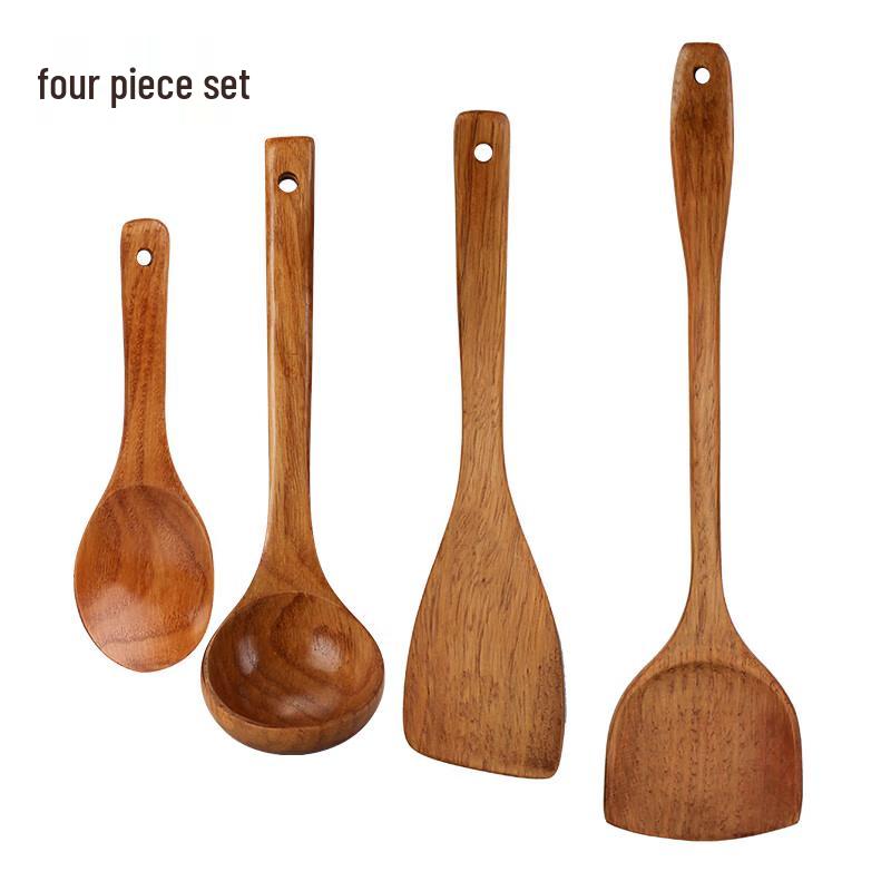 Набор из 4 деревянных кухонных принадлежностей Jundingying