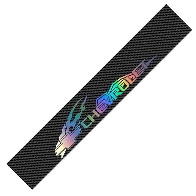 AABJS1 Car Front Rear Windshield Stickers Reflective Protective Decal for Chevrolet AVEO CAPTIVA CRUZE EQUINOx IMPALA MALIBU Sail TRAX