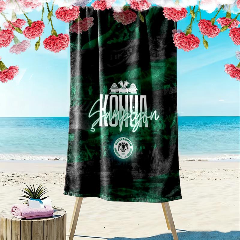 Kocaelispor Kulb Print Beach Towel Large Soft Quick Dry Towel For Beach Camping Swimming