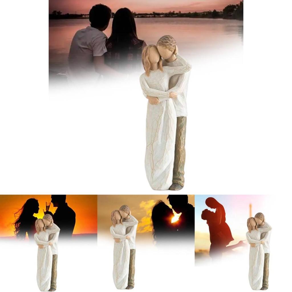 Фигурка из смолы Willow Tree Вместе Подарок для пар и друзей Элегантный современный декор