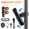 Bicycle Turn Signal Rear Light USB Rechargeable LED Bicycle Lamp Bike Wireless Remote Control Taillight MTB Road Bike Rear Light