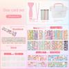 Cartoon Sticker DIY Keychain Making Kit Acrylic Gooka Stickers Set  Notebook Decoration