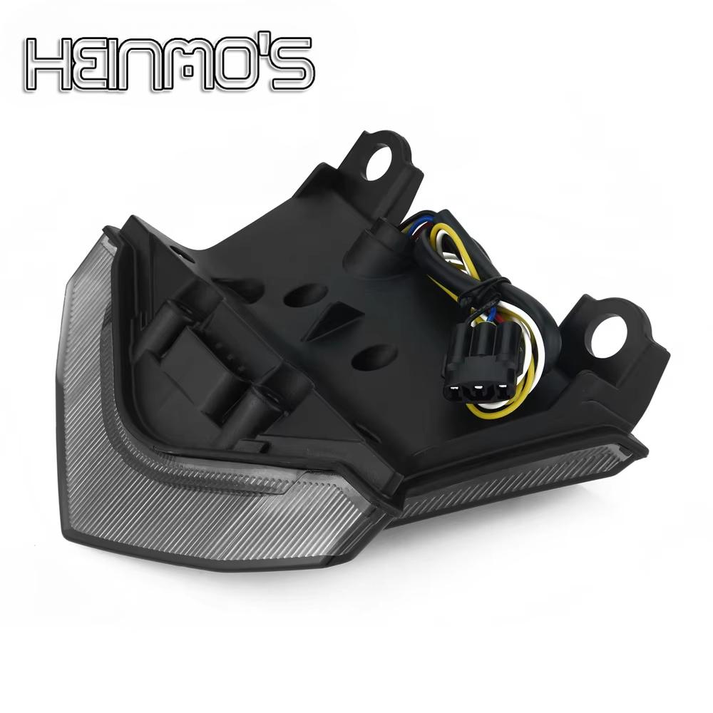 Motorcycle Accessories Tail Lights Brake Stop Light Turn Signal LED Integrated Lamp For Kawasaki Z650 Ninja650 Z900 2017-2025