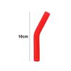 6pcs New High-end Metal Straw Silicone Tips 8mm Outer Diameter Food Grade Rubber Straw Covers Flex Elbow Hydraflow Straw