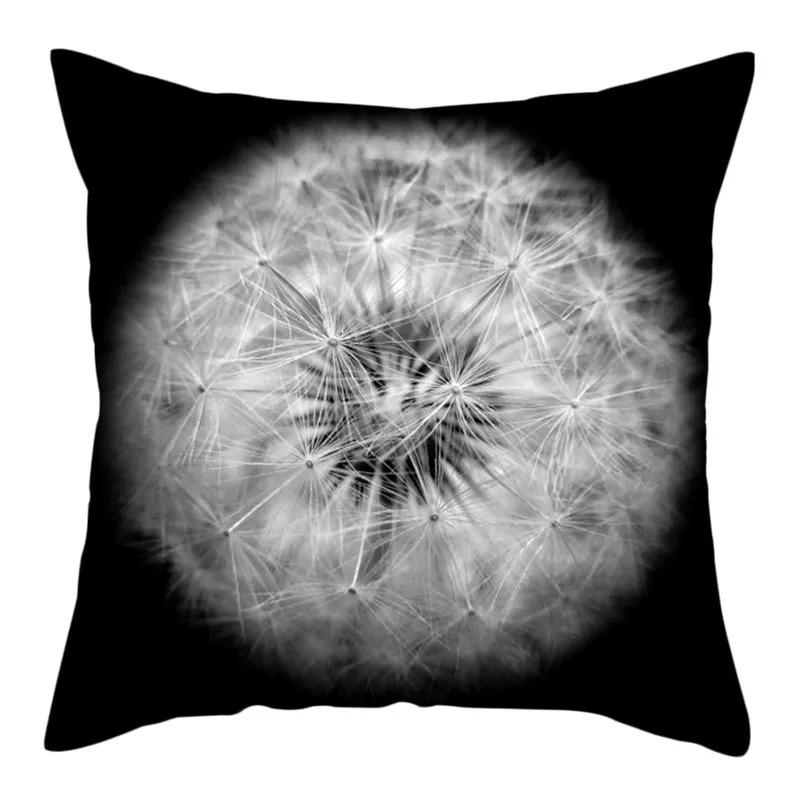 Наволочка с принтом одуванчика Гостиная Офис Дом Наволочка Автомобильные украшения