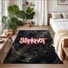Slipknot Print Crystal Velvet Plush Rug Wear?Resistant Anti?Slip Floor Mat For Indoor Household Decoration