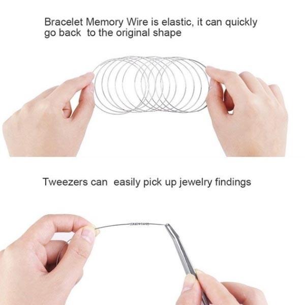1 компл.. DIY Ювелирная фурнитура набор инструментов для изготовления и ремонта ювелирных изделий набор плоскогубцев бусины проволочный стартер