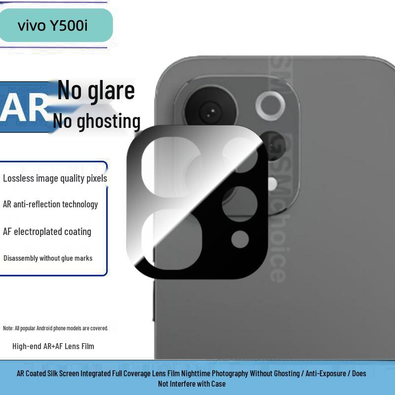 Защитное стекло для экрана Vivo Y500i/Y500S (приватное): Прозрачная, Гальванизированная, Full HD, Защита от подглядывания, Закаленное стекло, Пленка.