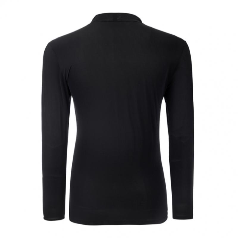 [MounTia] Футболка MounTia Spring Summer Cooling для мужчин с высоким воротом и синим принтом 3 1mqTSm3024