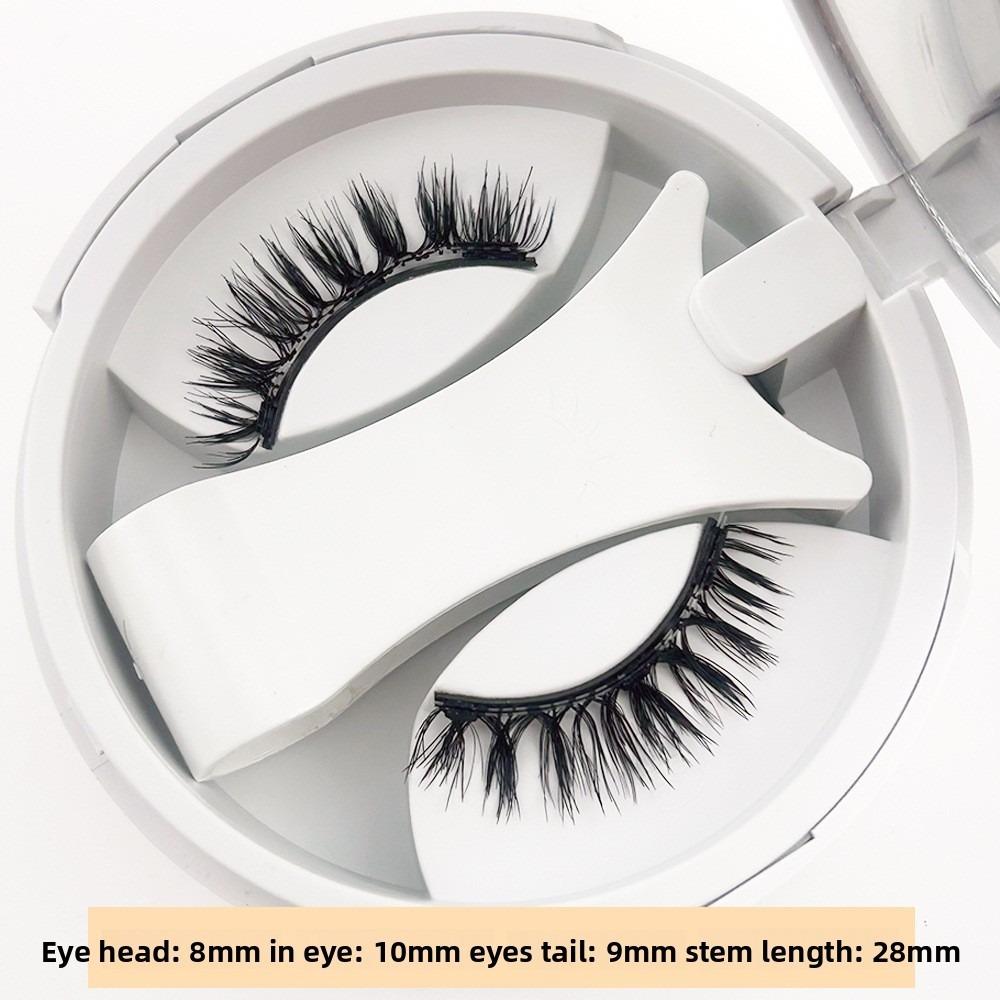 Магнитные ресницы без клея с аппликатором Магнитные накладные ресницы Женские Девичьи