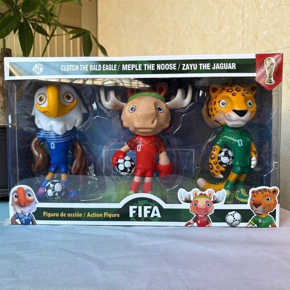 Фигурки талисманов Чемпионата мира по футболу CONCACAF 2026 - Спортивные фигурки