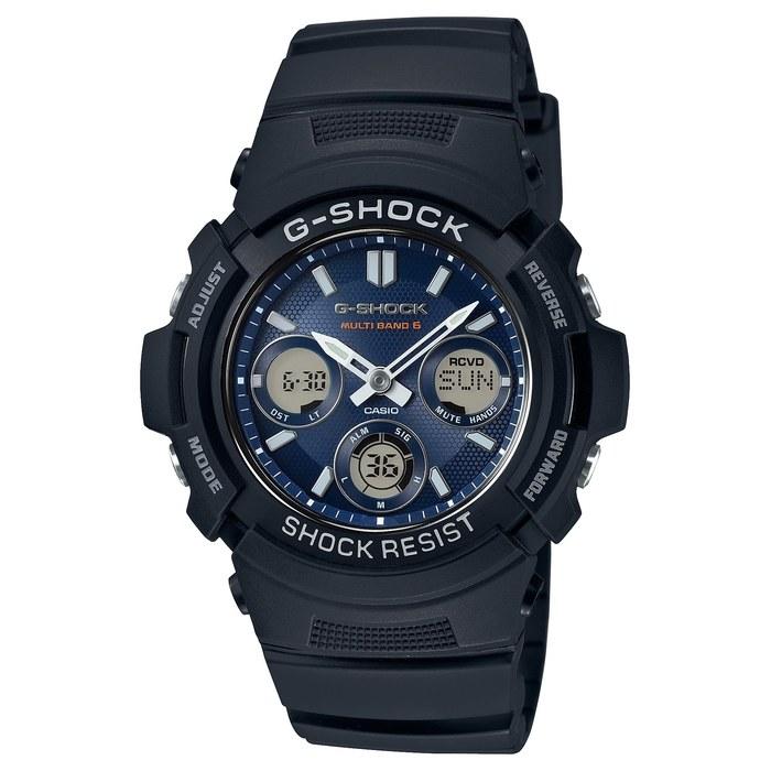 Casio G-Shock AWG-M100SB-2AJF Черный Синий