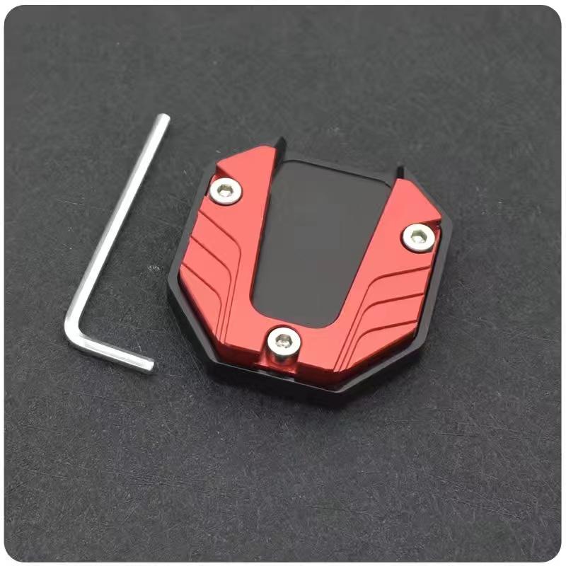 Удлинитель подставки для мотоцикла из алюминиевого сплава, боковая подставка для ног, опорная пластина для мотоцикла