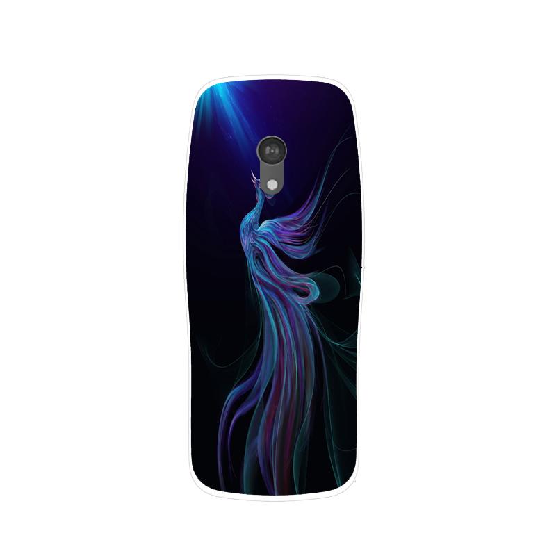 Прозрачный чехол для Nokia 3210 4G 2024 Модный Мультяшный Прозрачный Мягкий Силикон TPU Чехол-бампер для Телефона Nokia3210 4G