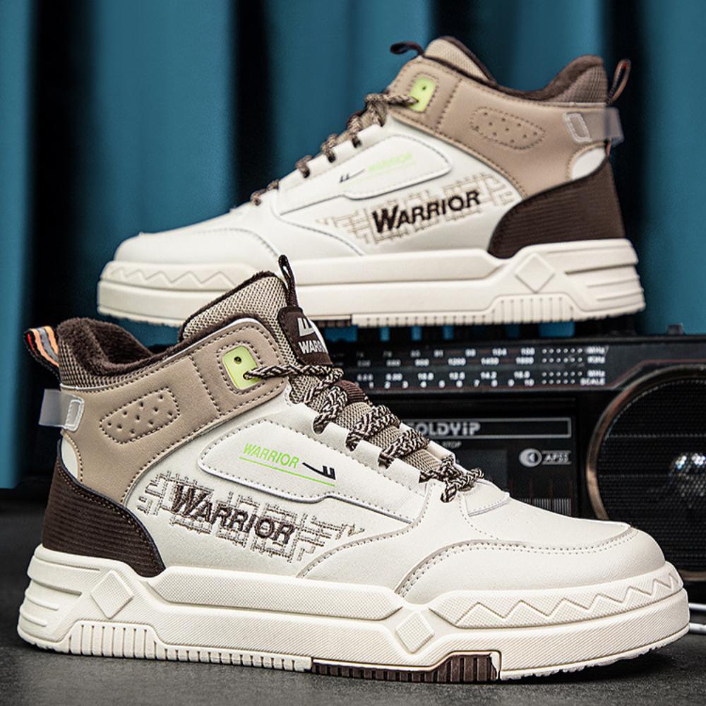 Warrior Назад Мужская обувь Хлопковая обувь Бархатная обувь с высоким берцем Спортивная обувь для сноуборда