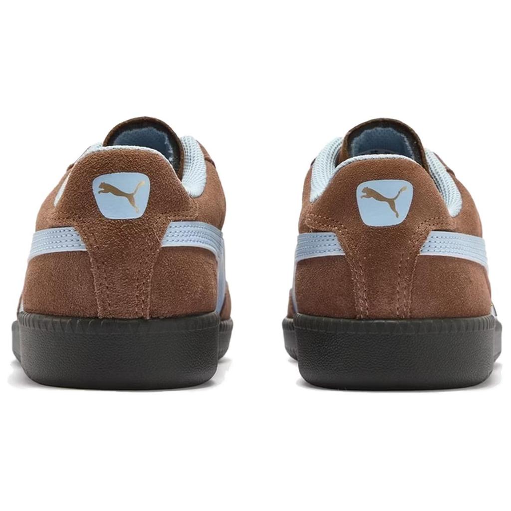 Puma 9-T Удобные Универсальные Низкие Кроссовки Унисекс Коричневые 406756-09
