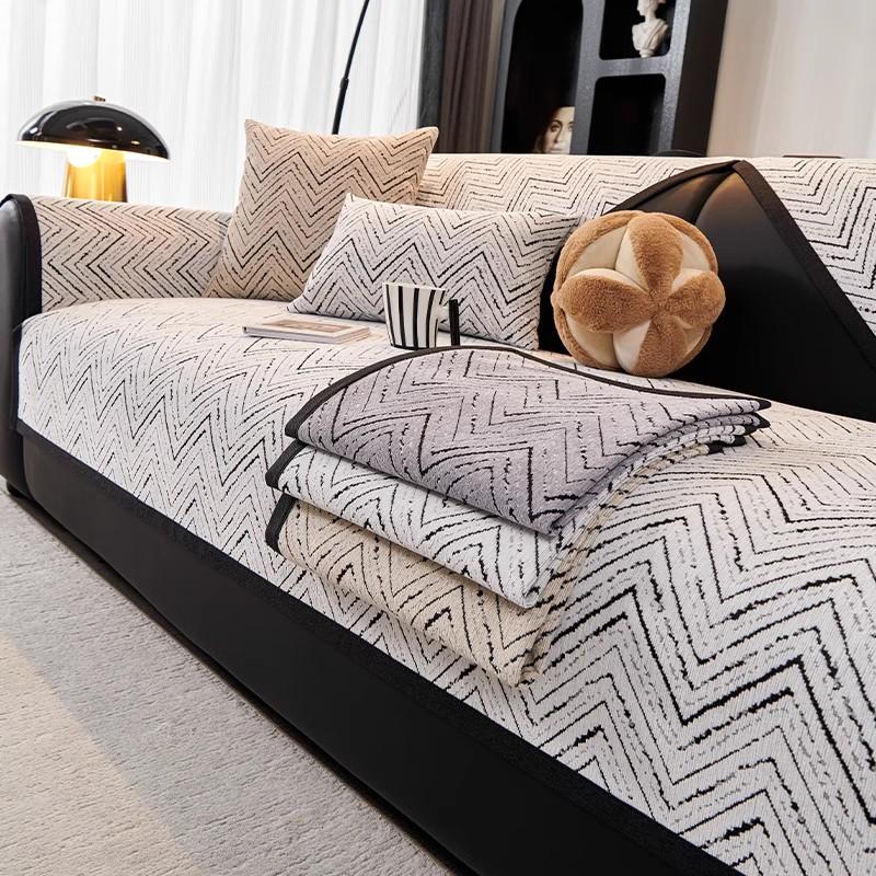 Autumn Home Chenille Slipcover Funda Sofa Mat Non-slip Sofa Cushion Couch Sofa Covers Mat