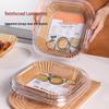 High-Temperature Resistant Silicone Oil Paper for Air Fryer: Food-Grade Round & Square Baking Sheets