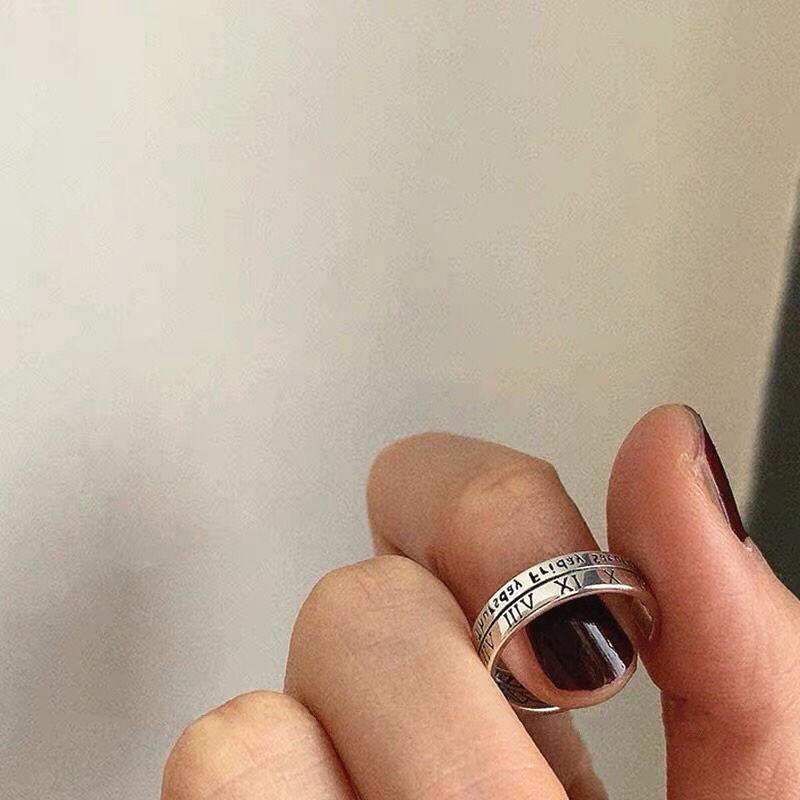 Ретро резное мужское открытое кольцо винтажные ювелирные изделия на палец в стиле панк рок женские аксессуары для вечеринок