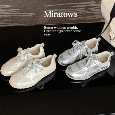 Канпэн Уличная Девушка Балет Дышащая Сетка Жемчужное Кружево Повседневный Стиль