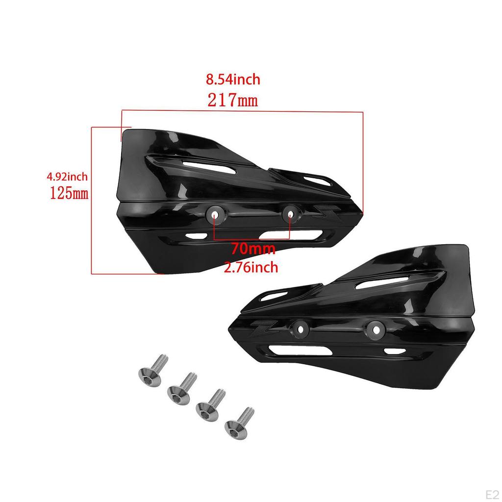 Мотоциклетные щитки для рук, передние, левые, правые, простая установка, ветрозащитные щитки для руля