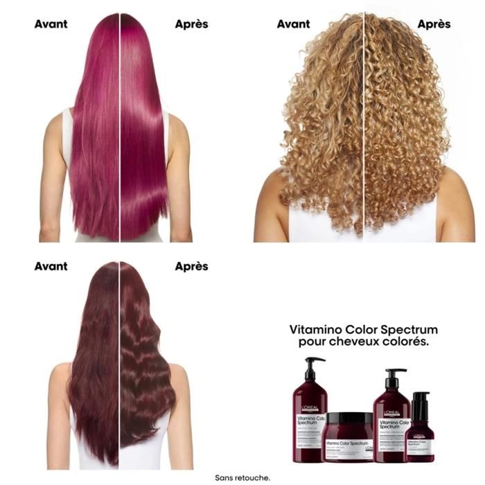 Shampooing - L'Oréal Professionnel - Vitamino Color Spectrum - 1500ml - Cheveux colorés - Brillance