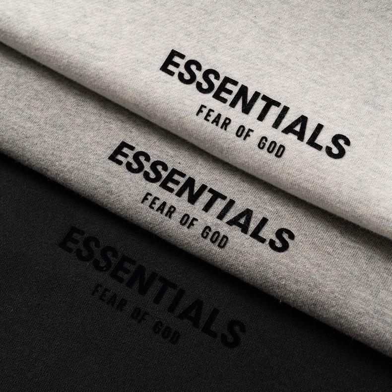 Мужская толстовка с капюшоном FOG Fear of God ESSENTIALS, американский стиль, с начесом