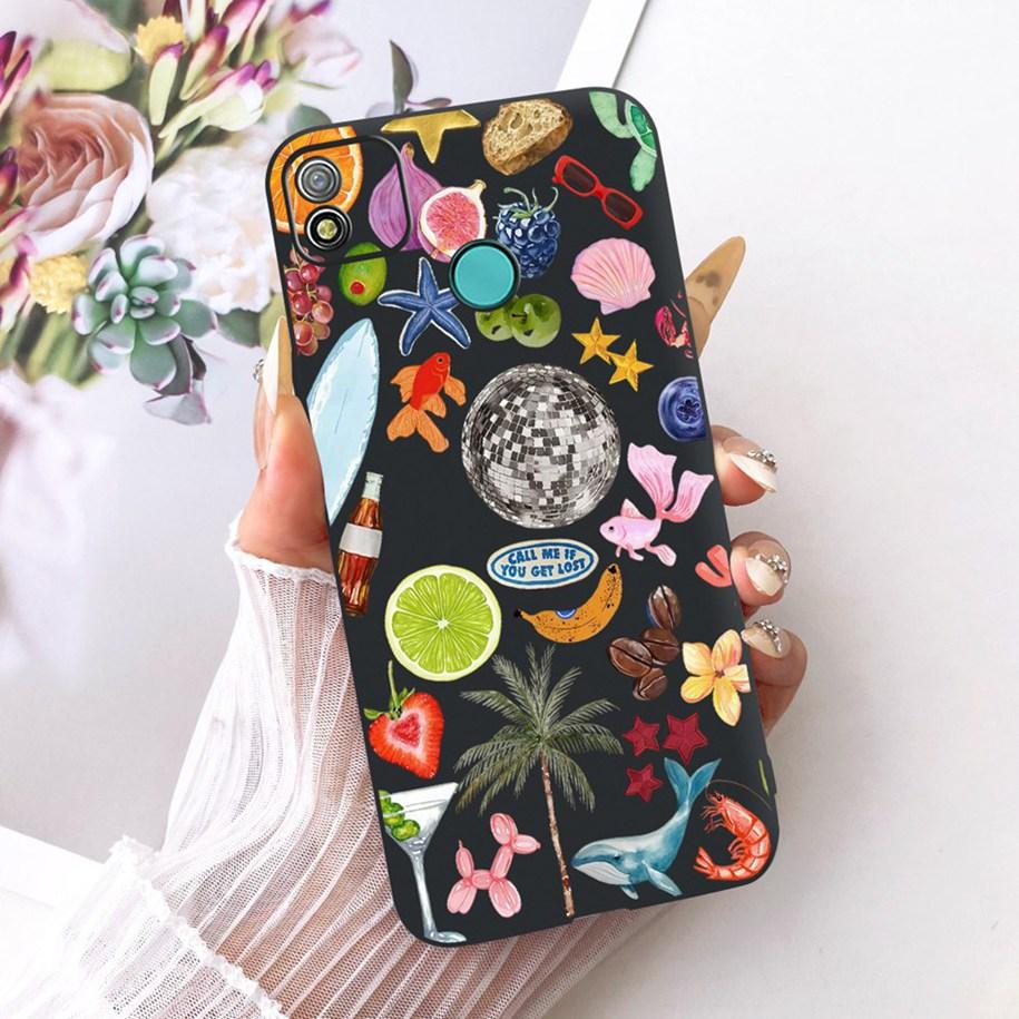 Case For Tecno Pop 4 Cover BC2c BC1s New Fashion Flower Soft Black Silicone Cover For Tecno Pop 4 Lte Pop4 Air Shockproof Bumper