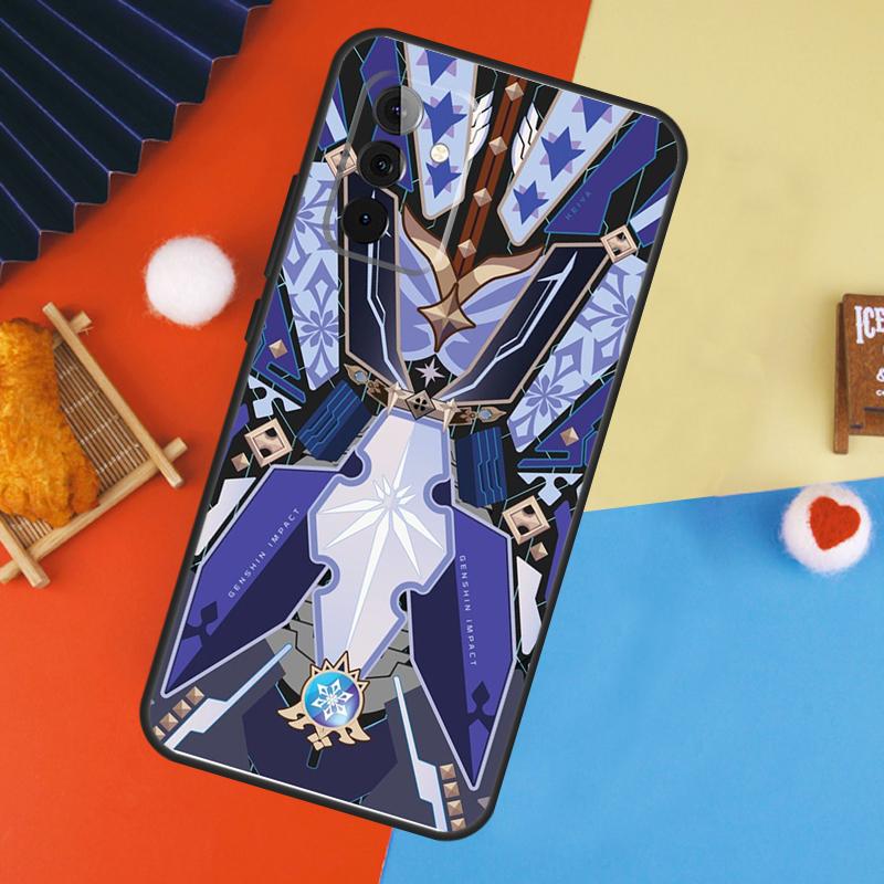 Чехол Genshin Impact для Samsung Galaxy A17 A35 A55 A06 A16 A26 A36 A56 A53 A32 A52 A33 A13 A14 A34 A54 A15