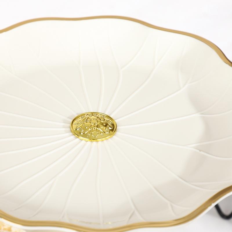 Креативный трехслойный поднос для фруктов, держатель для корзины для овощей, белая зеленая подставка для хранения мисок, декоративный предмет для дома