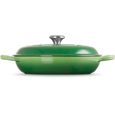 Сковорода Le Creuset чугунная профессиональная 30 см 3,5 л бамбук зеленый (21180304082430)