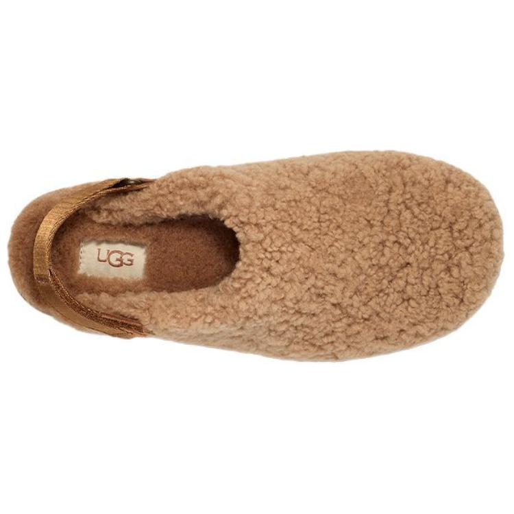 UGG Женские очень пушистые тапочки 1167311-CHE