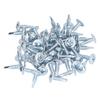 50PCS Round Head Drill Screw Non Slip Carbon Steel Galvanized Self Drilling Screws 4.2x16mm Washer