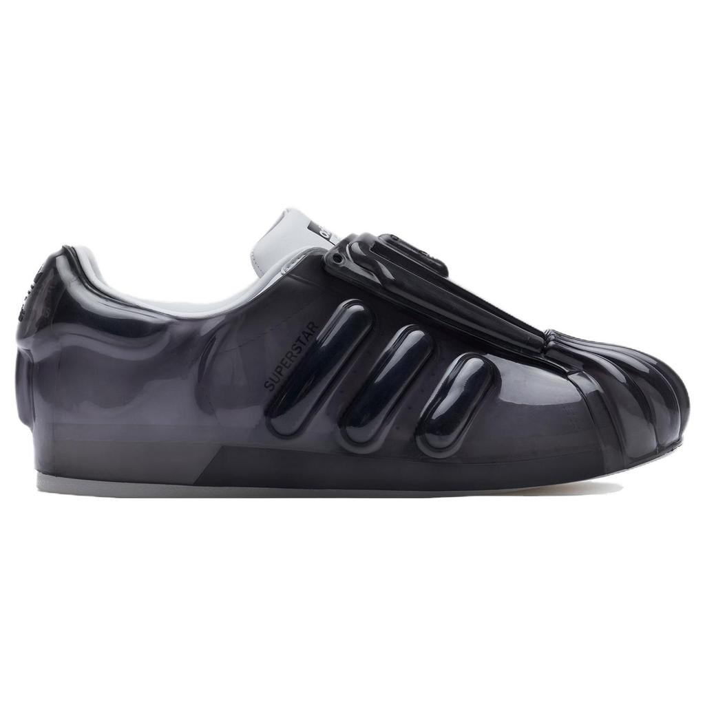 Adidas Originals Superstar Bubble Shell Toe Trendy Comfortable Durable Low-Top Skate Shoes Men Sneakers Black IH3115