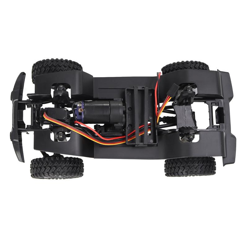 155mm 6.10in Wheelbase Assembled Frame Chassis Front Rear Axles Gearbox for 1/18 AX-8560 Rc Crawler TRX4M Bronco Defender