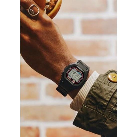 Наручные часы Casio G-Shock Iconic Styles DW-5600RL-1JF Мужские Черные