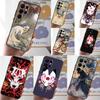 Чехол Kitsune Fox Art для Samsung Galaxy S23 Ultra S24 S22 S8 S9 S10 Plus Note 10 20 Ultra S20 S21 FE